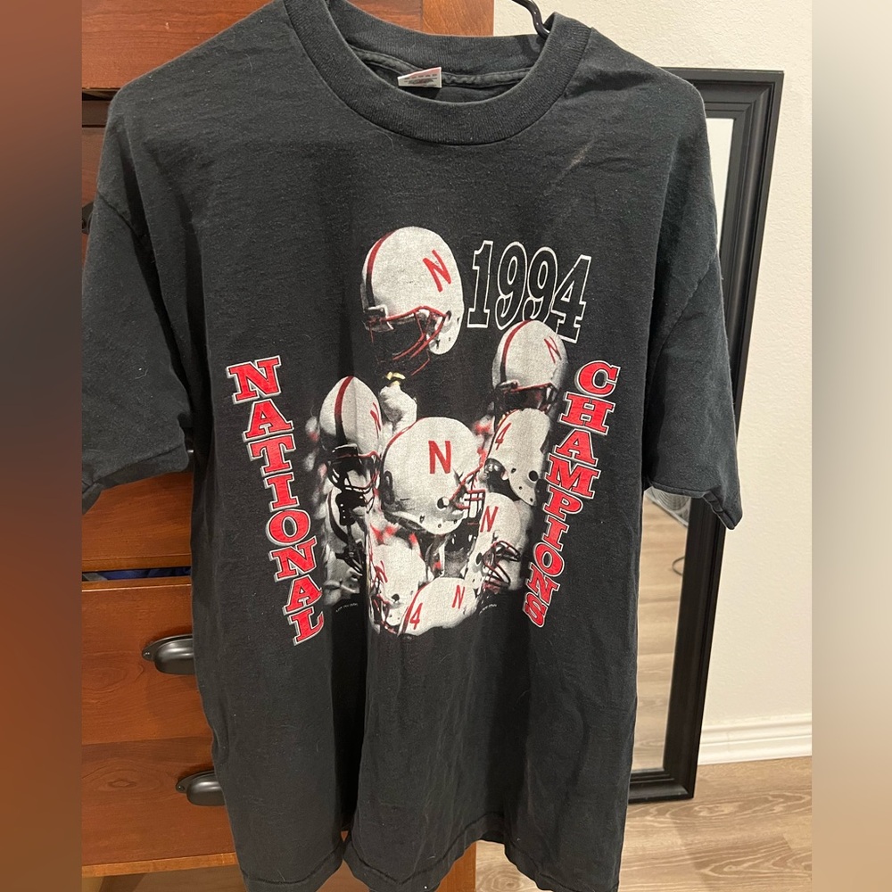 1994 Nebraska Huskers National Champion Graphic T-Shirt